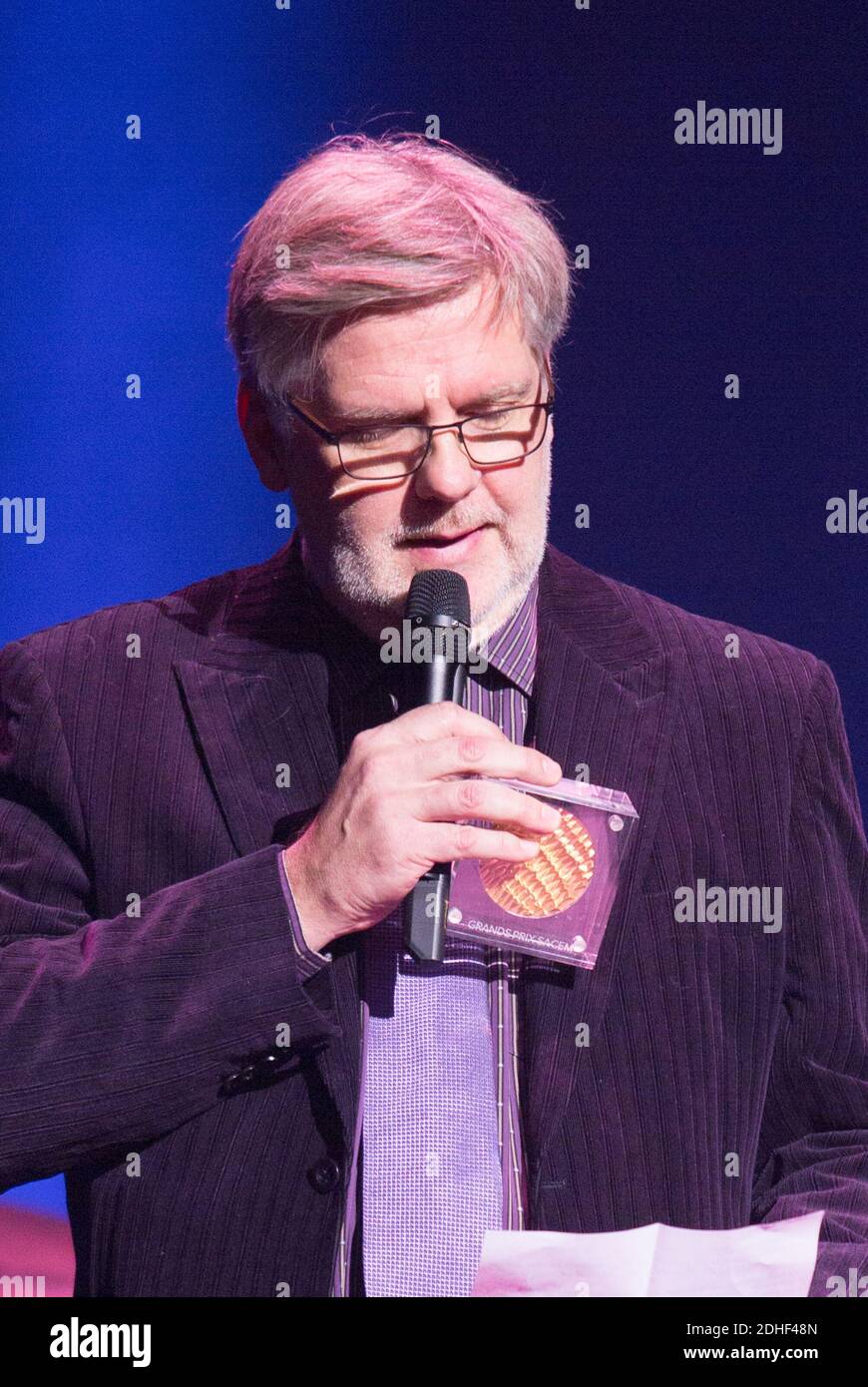 Jean-Michel Bernard - Grand Prix de la musique pour l’image lors du Grands Prix Sacem 2017, Salle Pleyel le 28 novembre 2017, Paris, France. Photo by Nasser Berzane/ABACAPRESS.COM Stock Photo