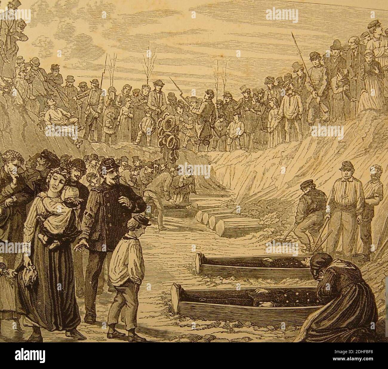 La fosse commune Stock Photo Alamy