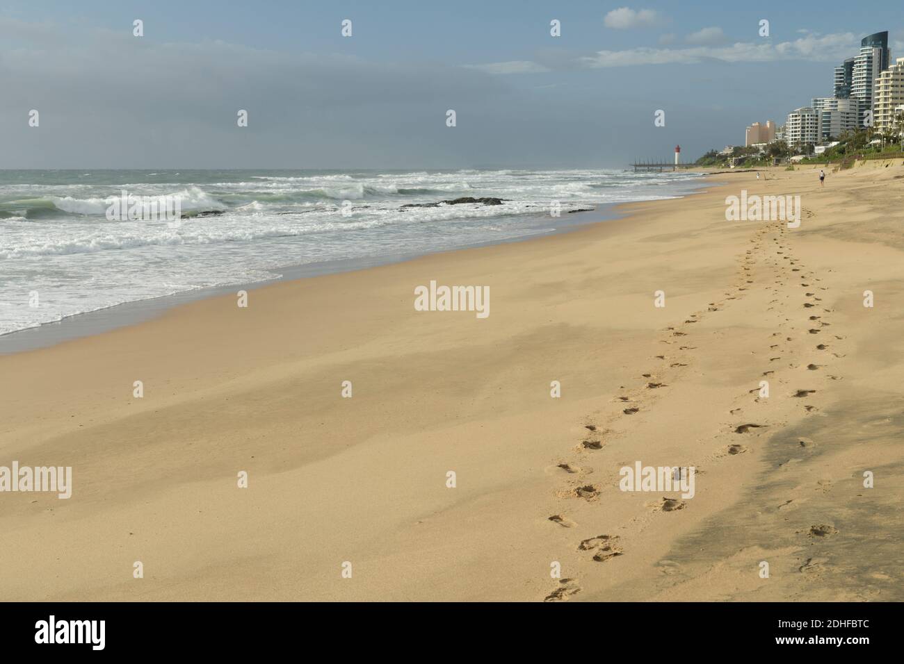 Landscapes, Umhlanga Rocks waterfront, beautiful beaches of seaside