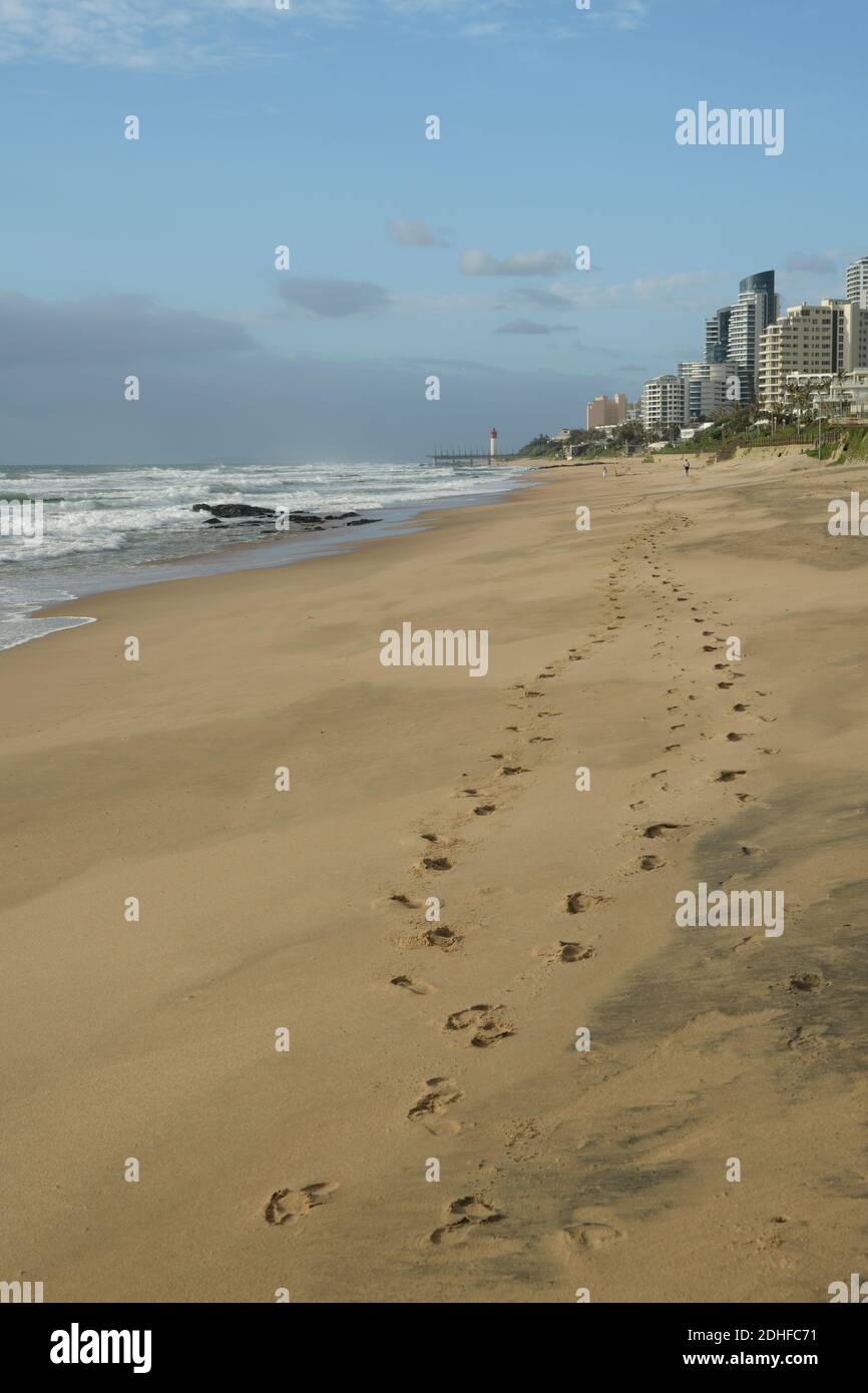 Landscapes, Umhlanga Rocks waterfront, beautiful beaches of seaside