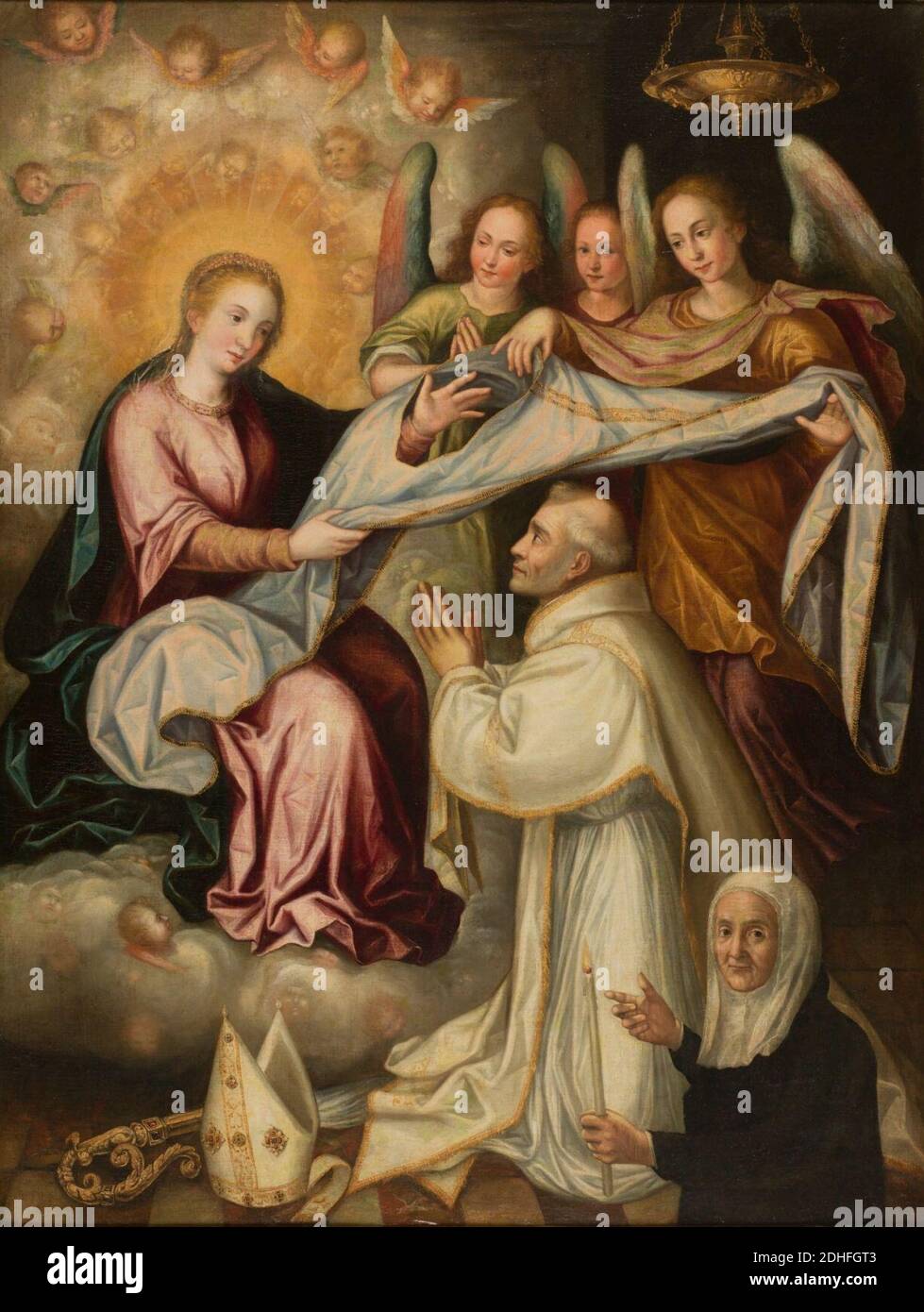 La imposición de la casulla a San Ildefonso, de Juan Sánchez Cotán