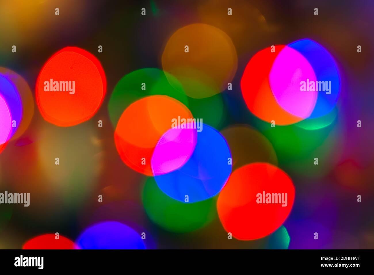 Abstract blurred holiday background Stock Photo