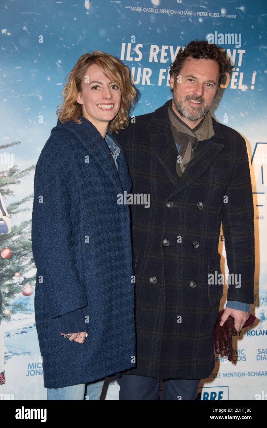 Sara Mortensen and Bruce Tessore attending the premiere of 'La deuxieme  etoile' movie in UGC Bercy cinema, in Paris, France, on December 10th,  2017. Photo by Mireille Ampilhac/ABACAPRESS.COM Stock Photo - Alamy