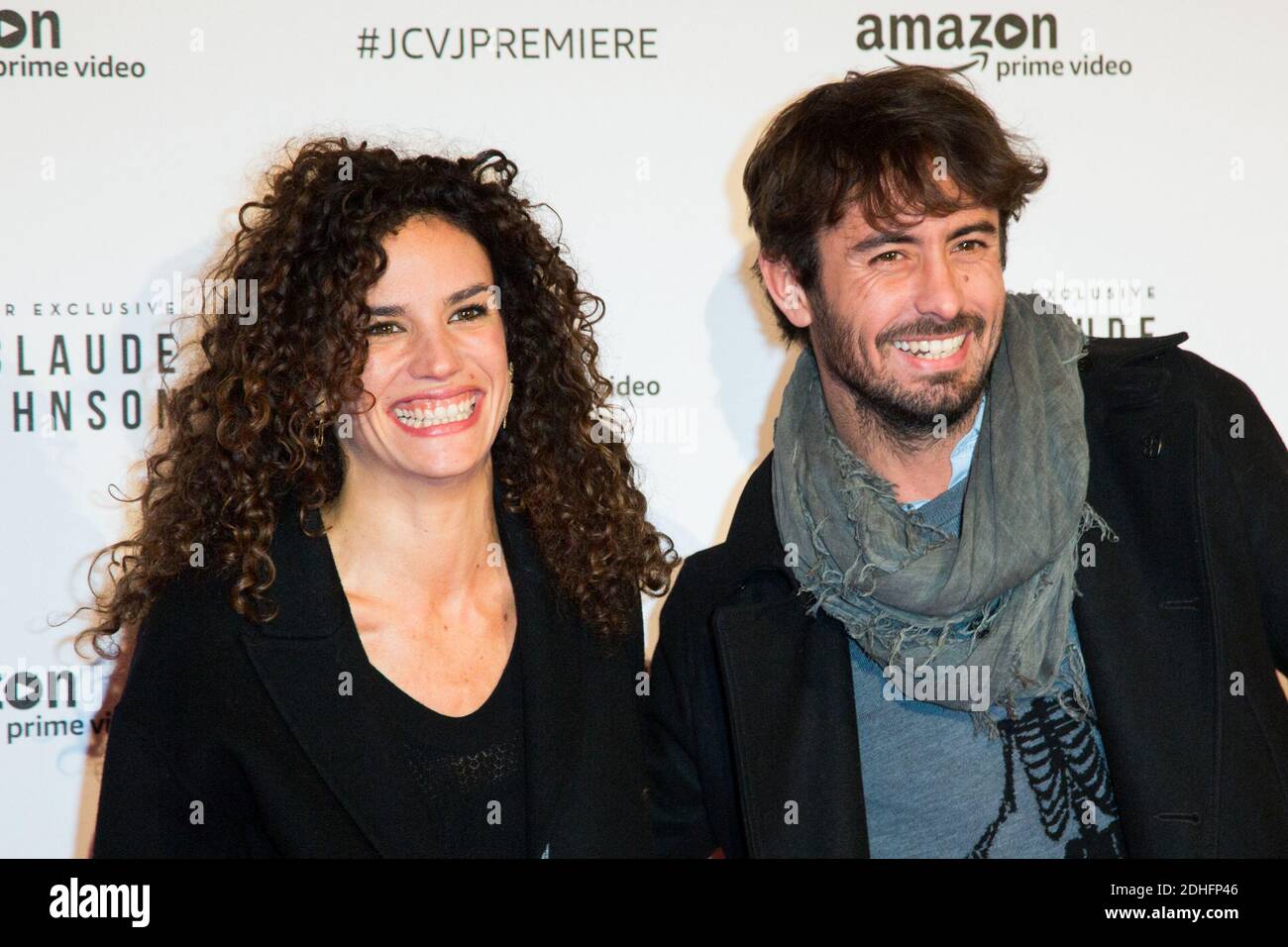 Barbara Cabrita and guest attends the Amazon TV series 'Jean Claude Van