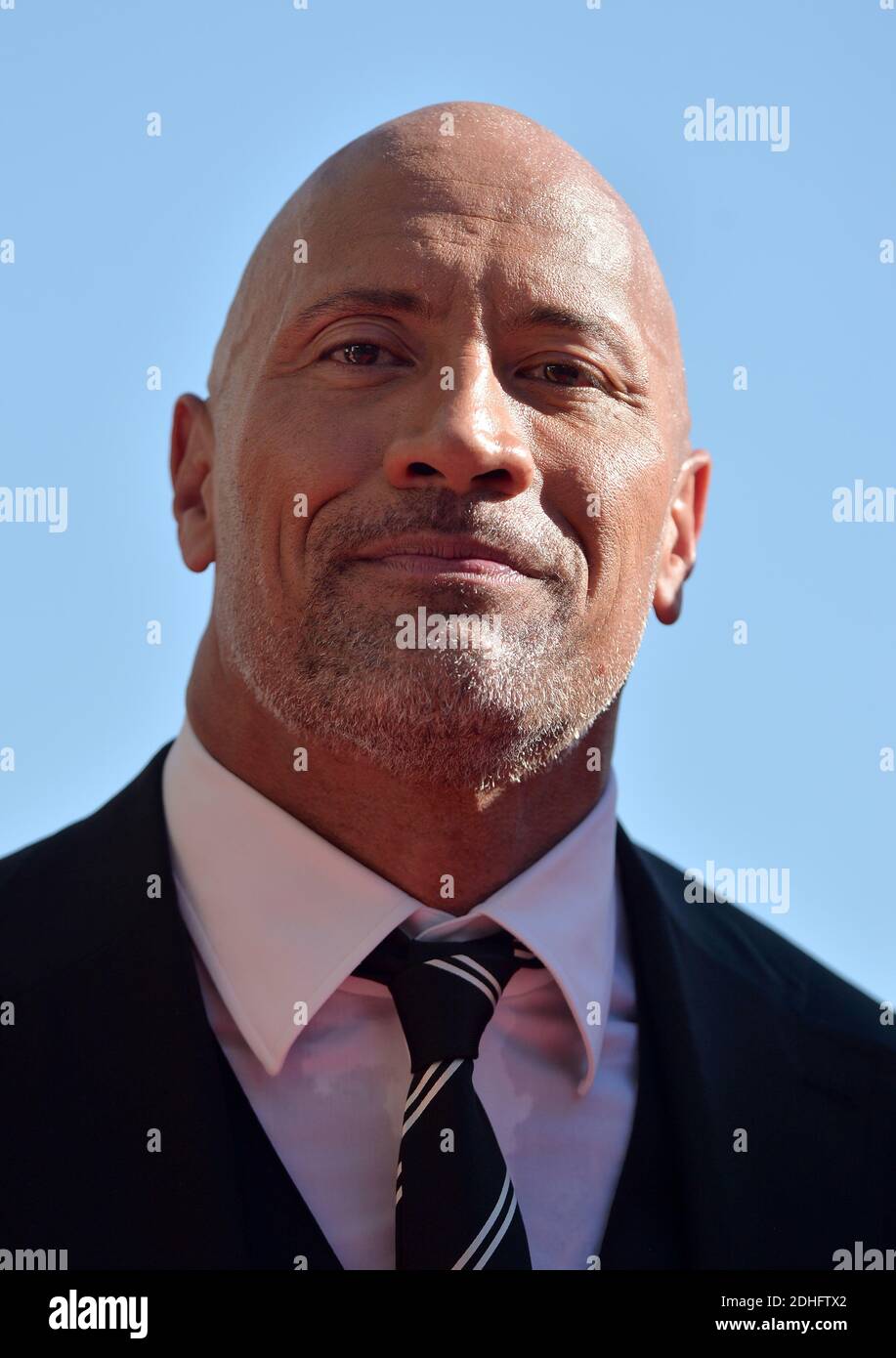 Dwayne Johnson aka The Rock is honored with a star on the Hollywood