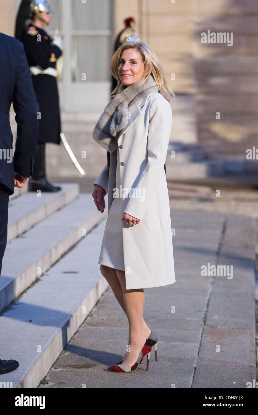 Jamie McCourt, nominee to be US ambassador to France and Monaco arrives