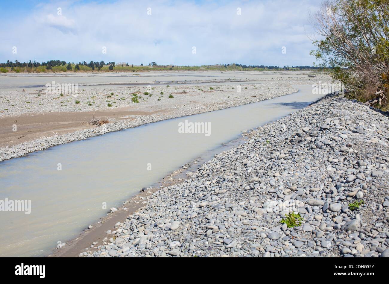Runofriver irrigation extraction from the Waimakariri River