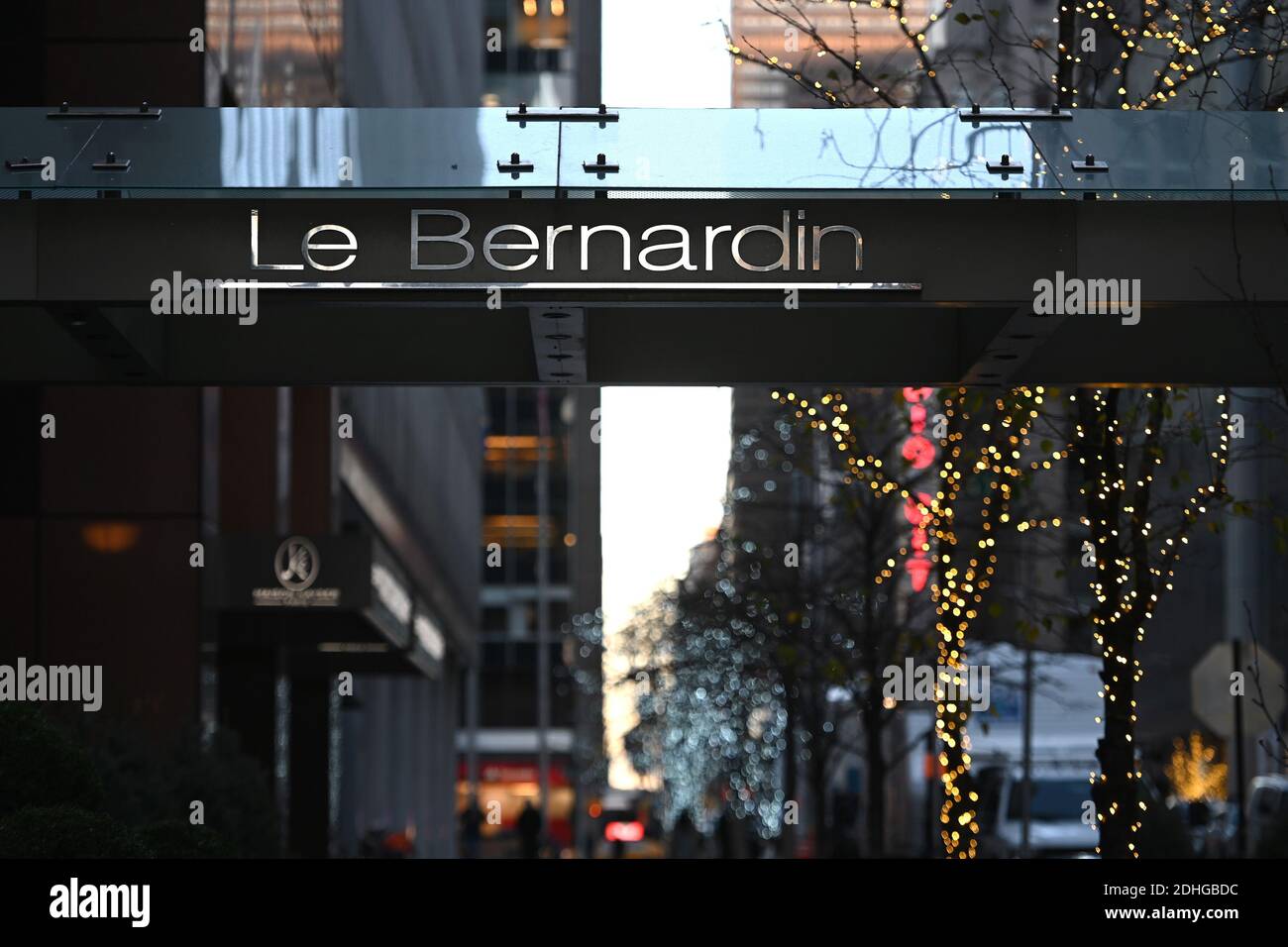 French restaurant Le Bernardin in Midtown Manhattan