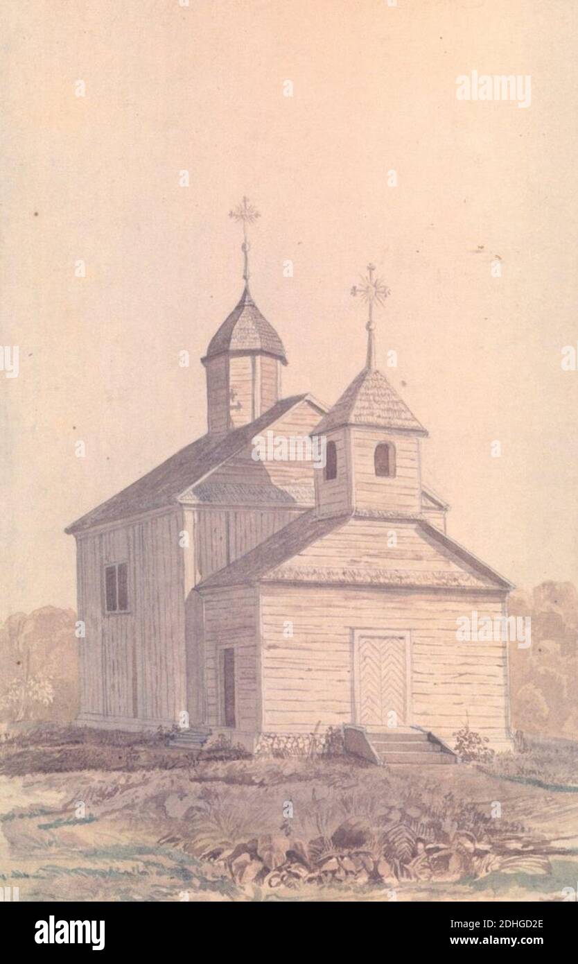 Kryvoje Siało. Крывое Сяло (D. Strukov, 1864-67). Stock Photo