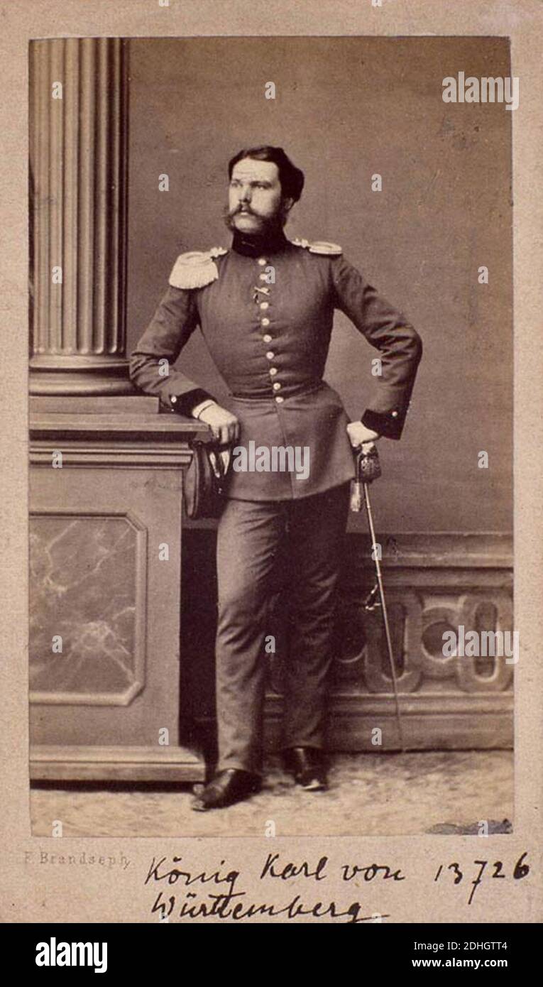 Karl Knig Von Wrttemberg Mnze