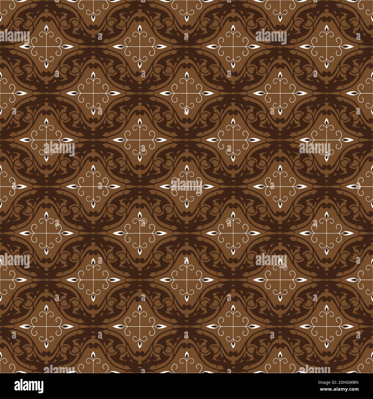 Dark brown fabric texture for background and design art work with