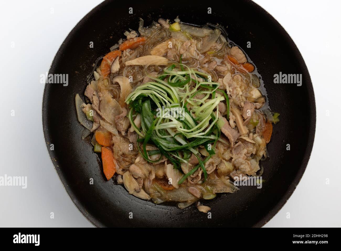 Soy sauce bulgogi on white background Stock Photo Alamy