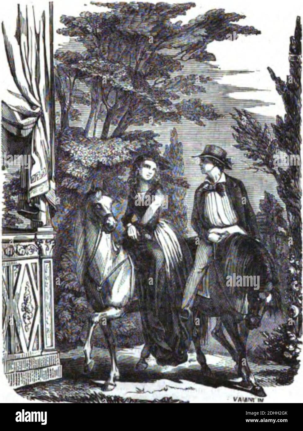 La capanna dello zio Tom, 1871 (page 315 crop Stock Photo Alamy