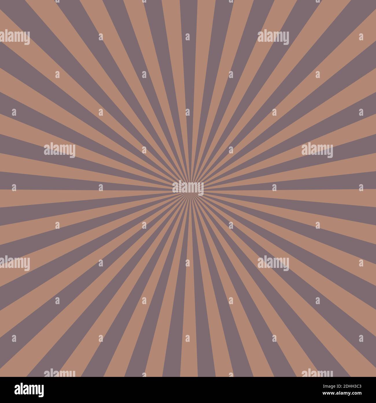 An abstract retro sunburst shape background image. Stock Vector