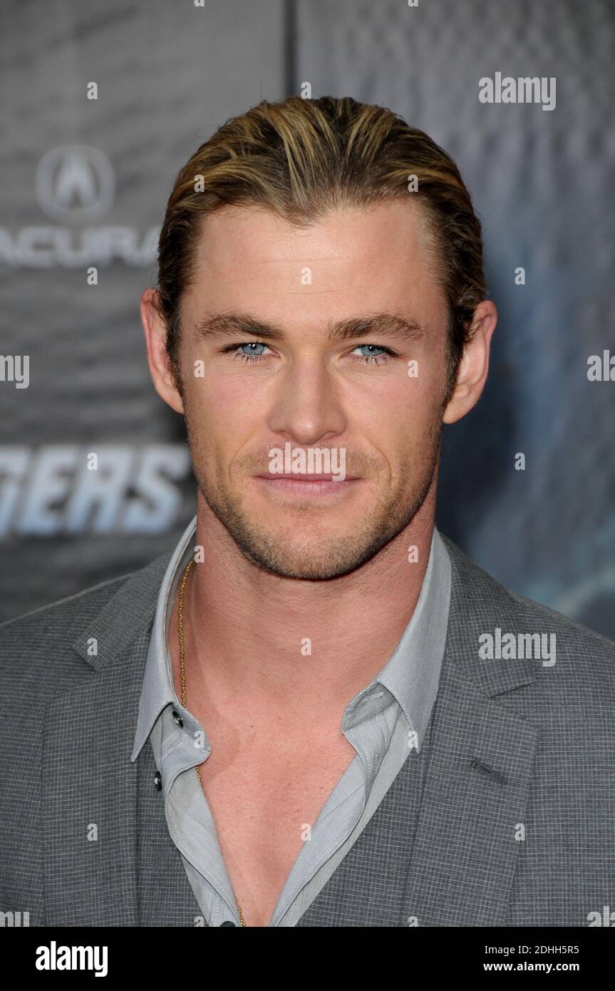 Chris Hemsworth at THE AVENGERS. WORLD PREMIERE HOLLYWOOD LOS ANGELES
