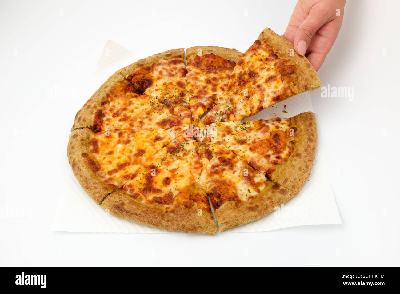 Italian Cheese Pizza. Italian food. American pizza. greasy food. Cheese