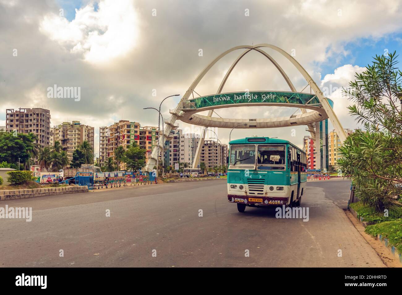 Famous Biswa Bangla Gate art gallery also known as the Kolkata Gate at