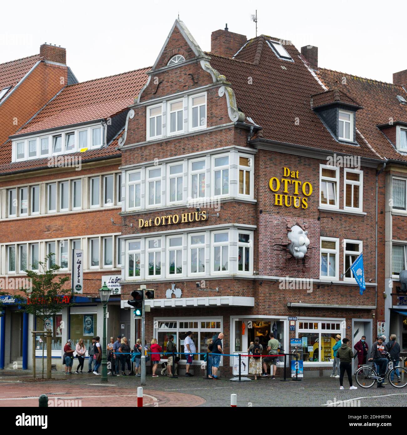 Dat OTTO HUUS, Emden, East Frisian, Lower Saxony, Germany, Europe Stock Photo