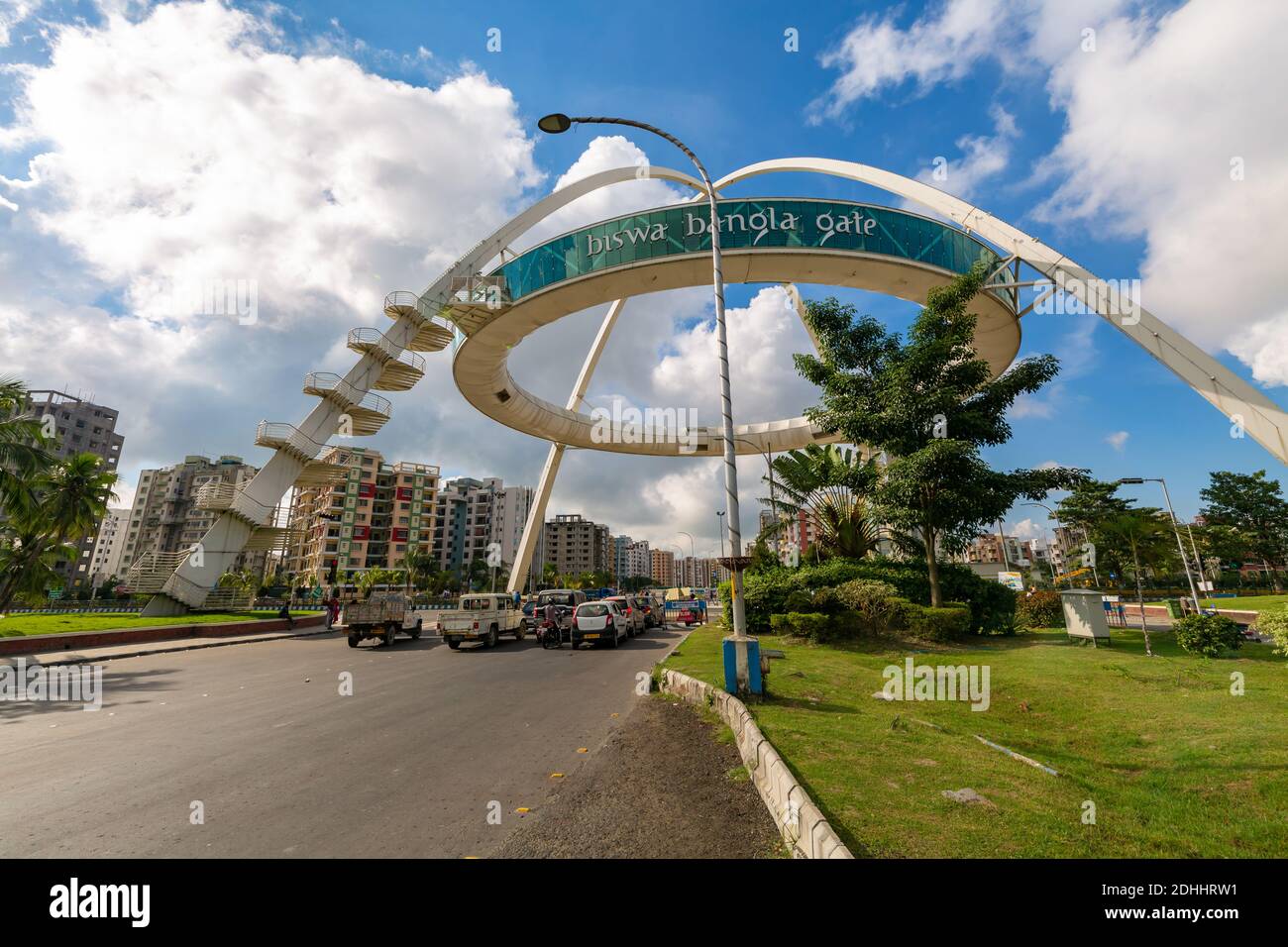 Famous Biswa Bangla Gate art gallery also known as the Kolkata Gate at