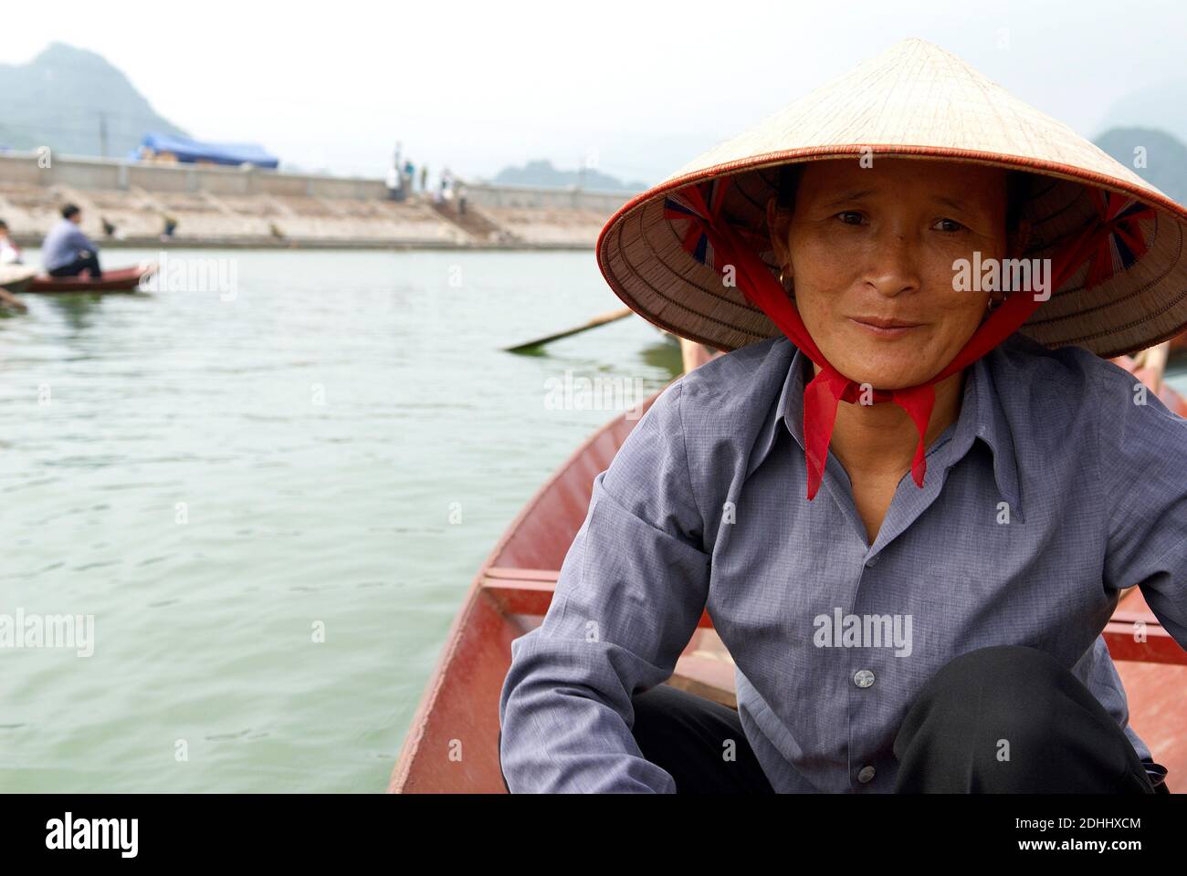 Vietnam. Around hanoi. The perfume montain. Stock Photo