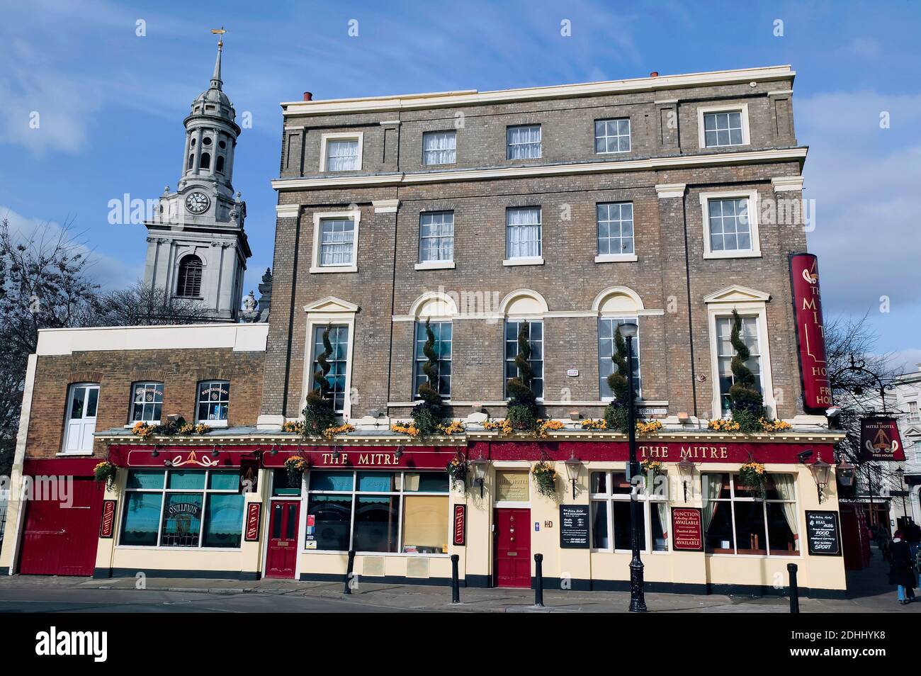 The Mitre Hotel, Greenwich, London Stock Photo