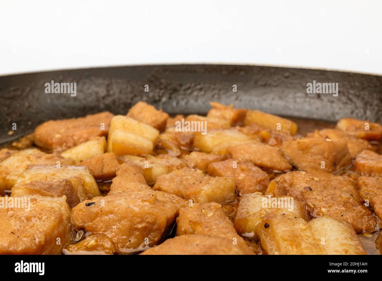Soy sauce bulgogi on white background Stock Photo Alamy
