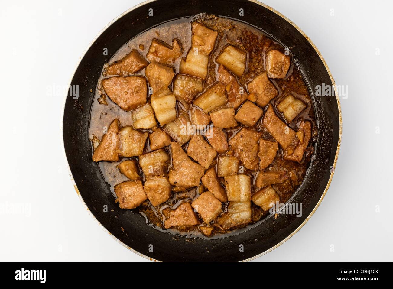 Soy sauce bulgogi on white background Stock Photo Alamy