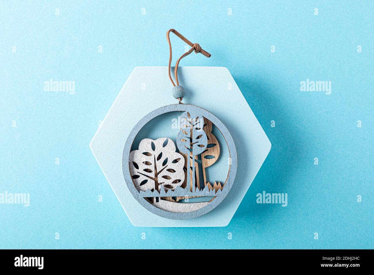 Christmas greeting card concept. Stock Photo