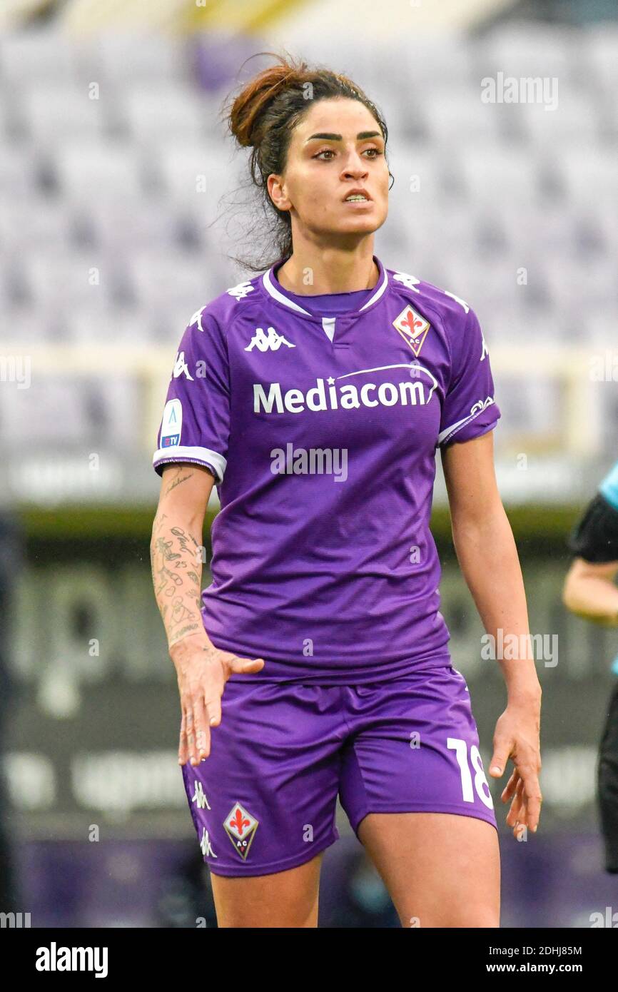 Martina Piemonte (Fiorentina Femminile) during ACF Fiorentina femminile vs  Florentia San Gimignano, Italian Soccer Serie A Women Championship, Florenc  Stock Photo - Alamy