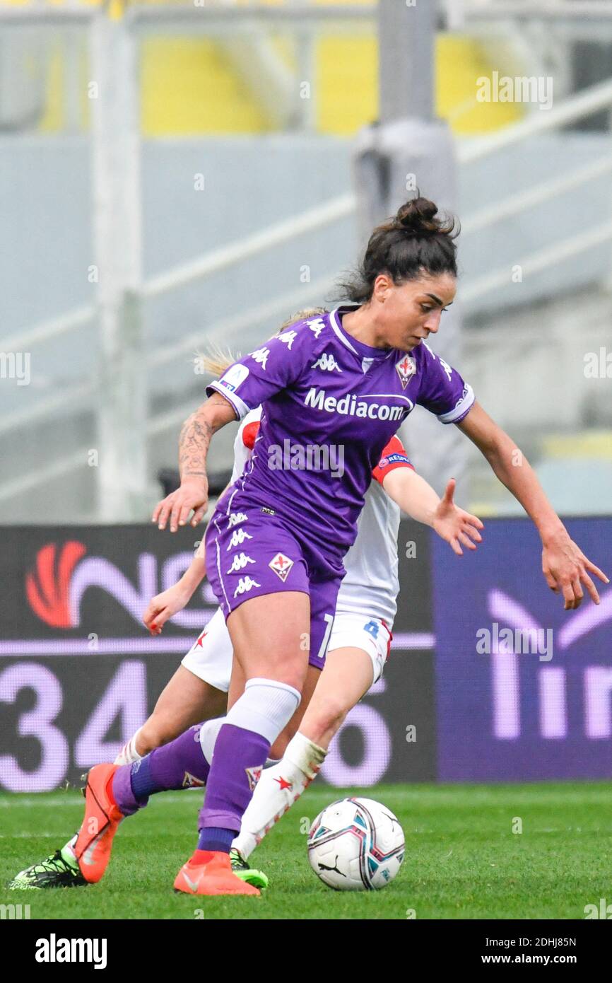 Martina Piemonte (Fiorentina Femminile) during ACF Fiorentina femminile vs  Florentia San Gimignano, Italian Soccer Serie A Women Championship, Florenc  Stock Photo - Alamy