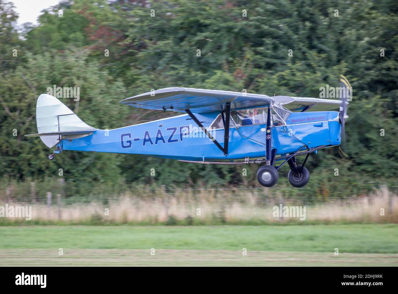 de Havilland DH80 Puss Moth 2 seat bi-plane Stock Photo
