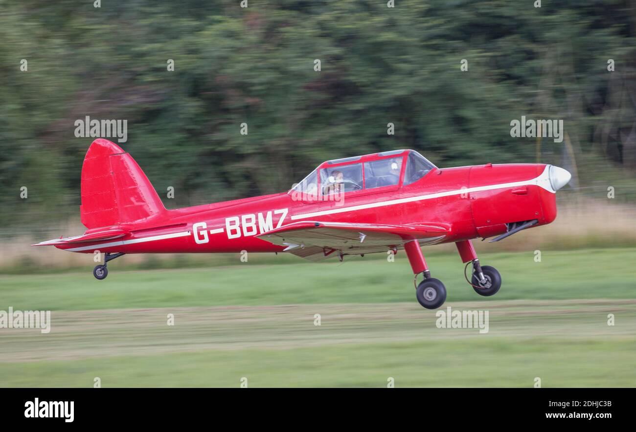 de Havilland Canada DHC-1 Chipmunk Trainer aircrsaft Stock Photo