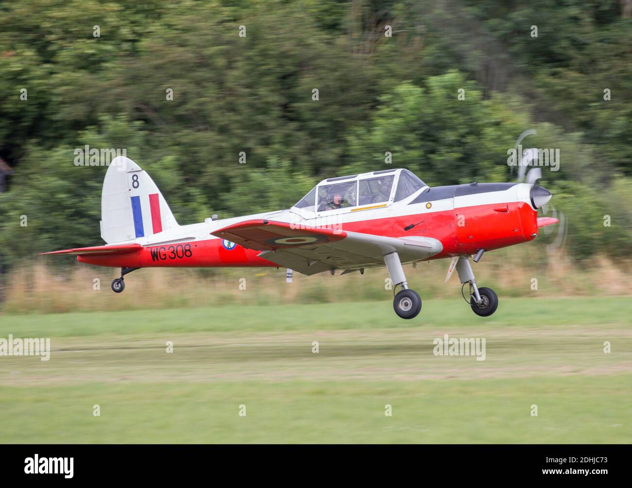 de Havilland Canada DHC-1 Chipmunk Trainer aircrsaft Stock Photo