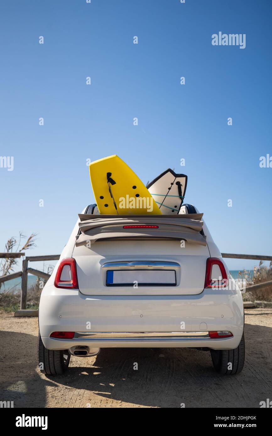 Fiat 500 surfboard rack hotsell