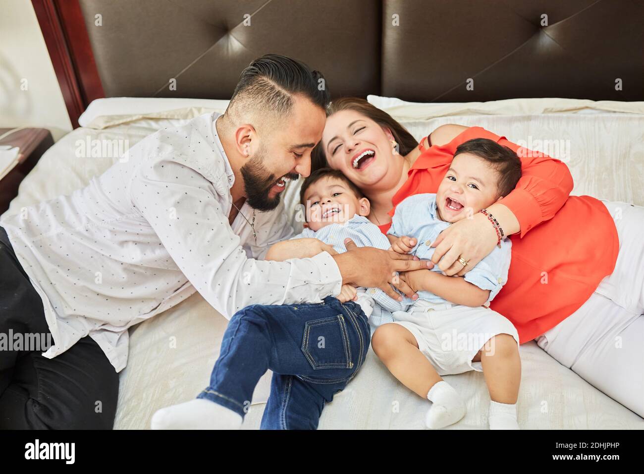 tickle-children-hi-res-stock-photography-and-images-alamy