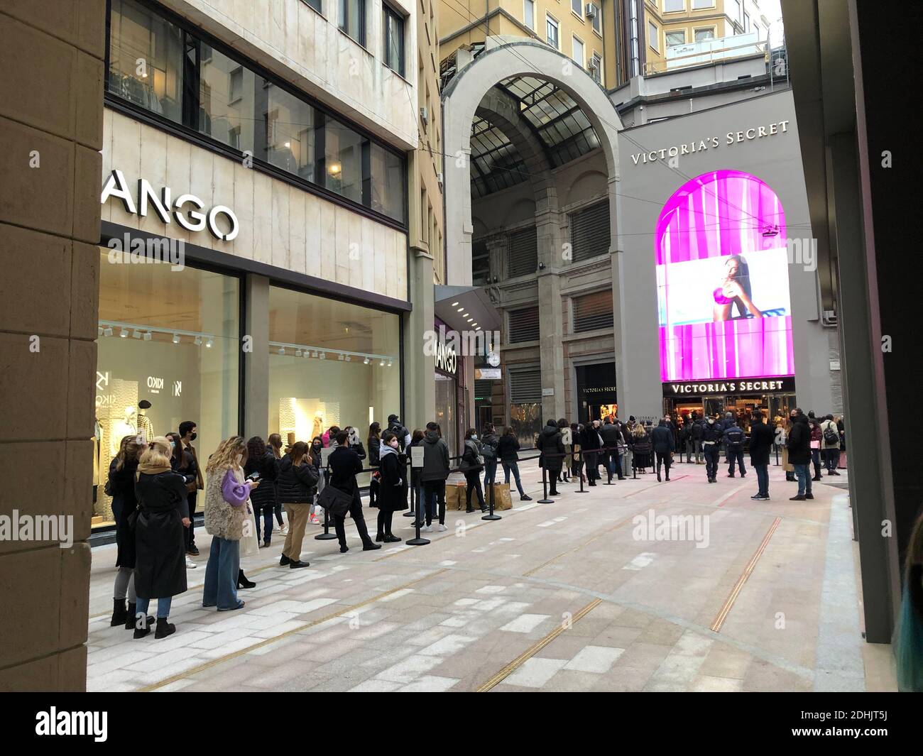 Milan, Inauguration of the New Victoria's Secret store with President  Percassi Stock Photo - Alamy