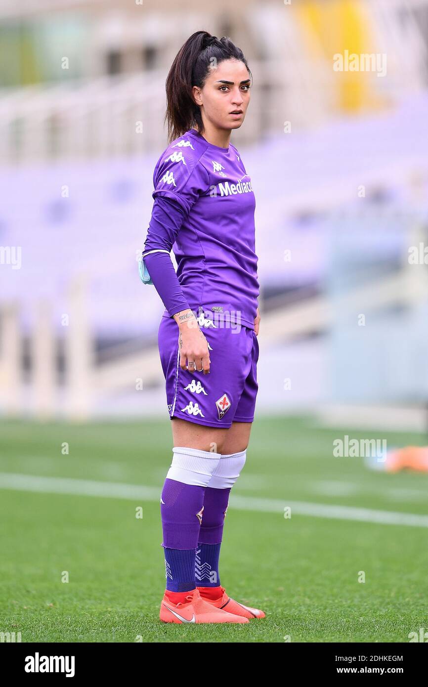 Martina Piemonte (Fiorentina Femminile) during Fiorentina Femminile vs  Slavia Praga, UEFA Champions League Women football - Photo .LM/Lisa  Guglielmi Stock Photo - Alamy