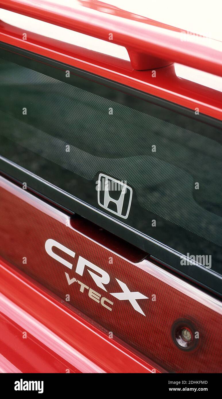 Honda CRX Coupe Stock Photo