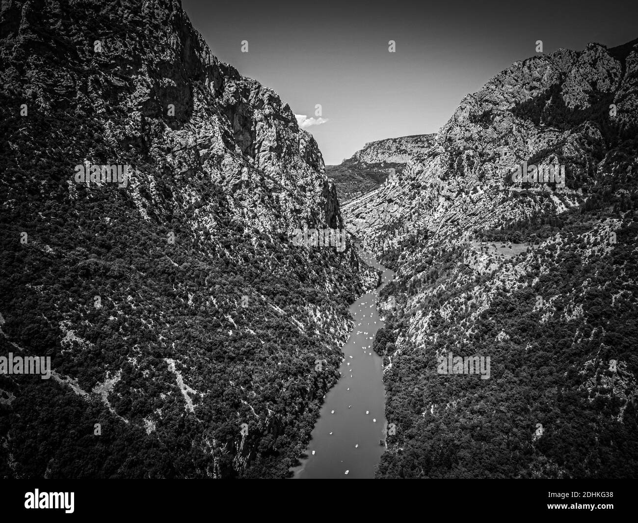The Canyon of Verdon in the French Alpes Stock Photo Alamy