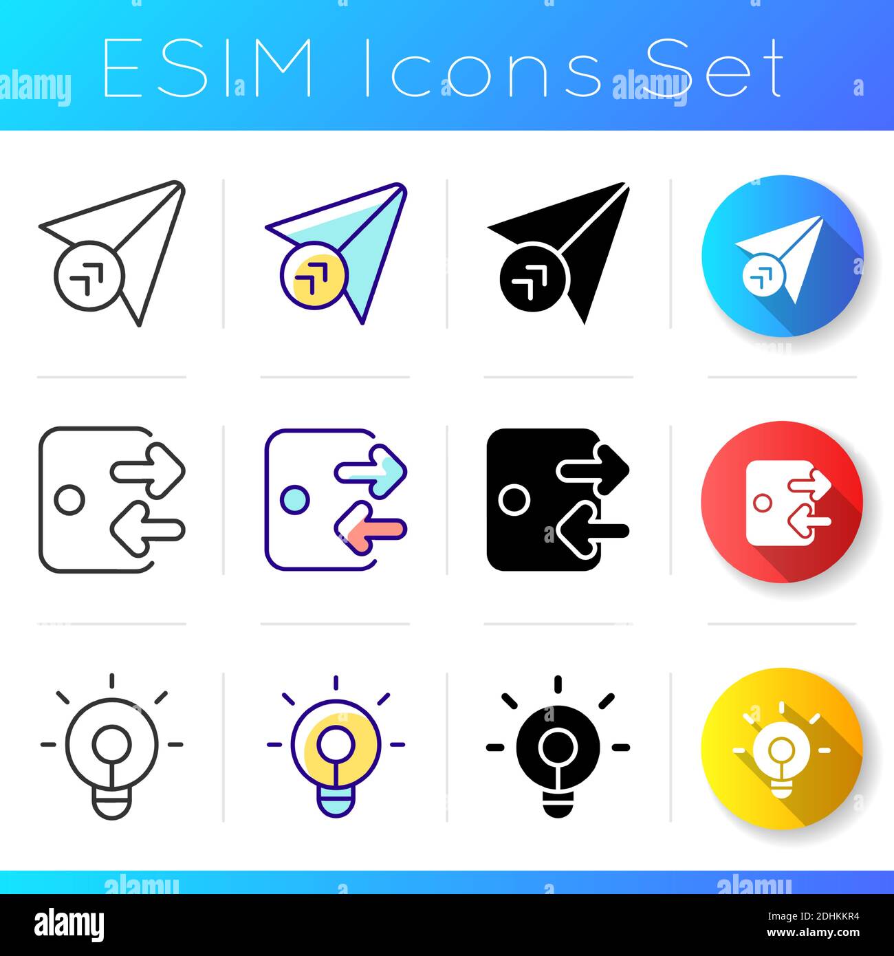 Mobile application comfortable interface icons set Stock Vector
