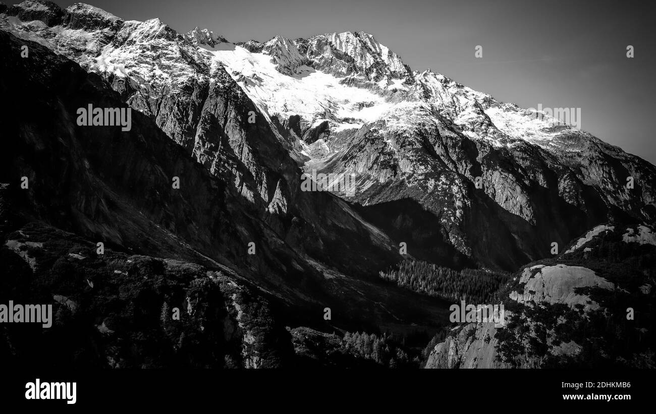 The amazing landscape of the Swiss Alps in Switzerland Stock Photo - Alamy