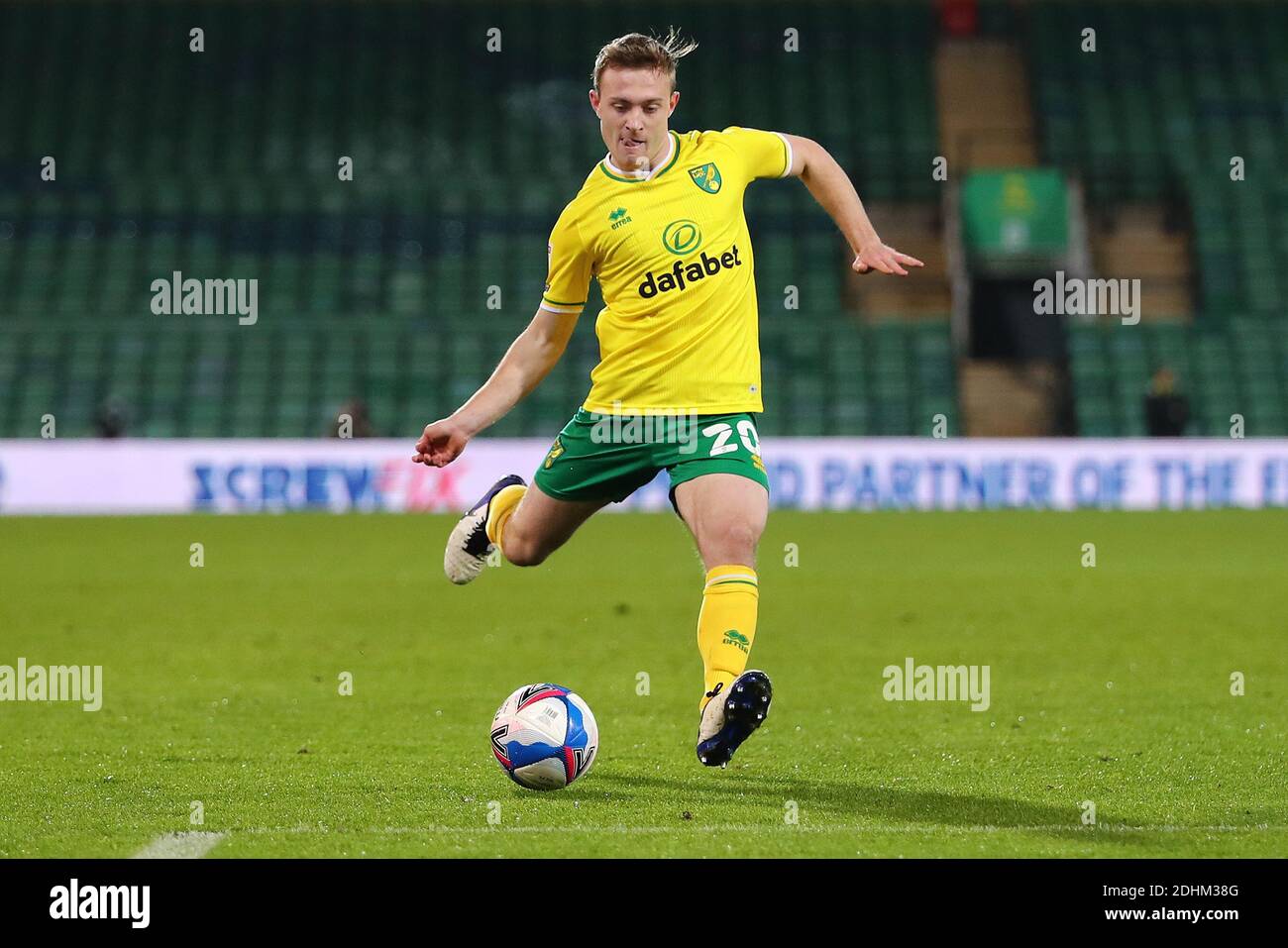 Oliver Skipp Of Norwich City Norwich City V Nottingham Forest Sky Bet Championship Carrow Road Norwich Uk 9th December 2020 Editorial Use Only Dataco Restrictions Apply Stock Photo Alamy