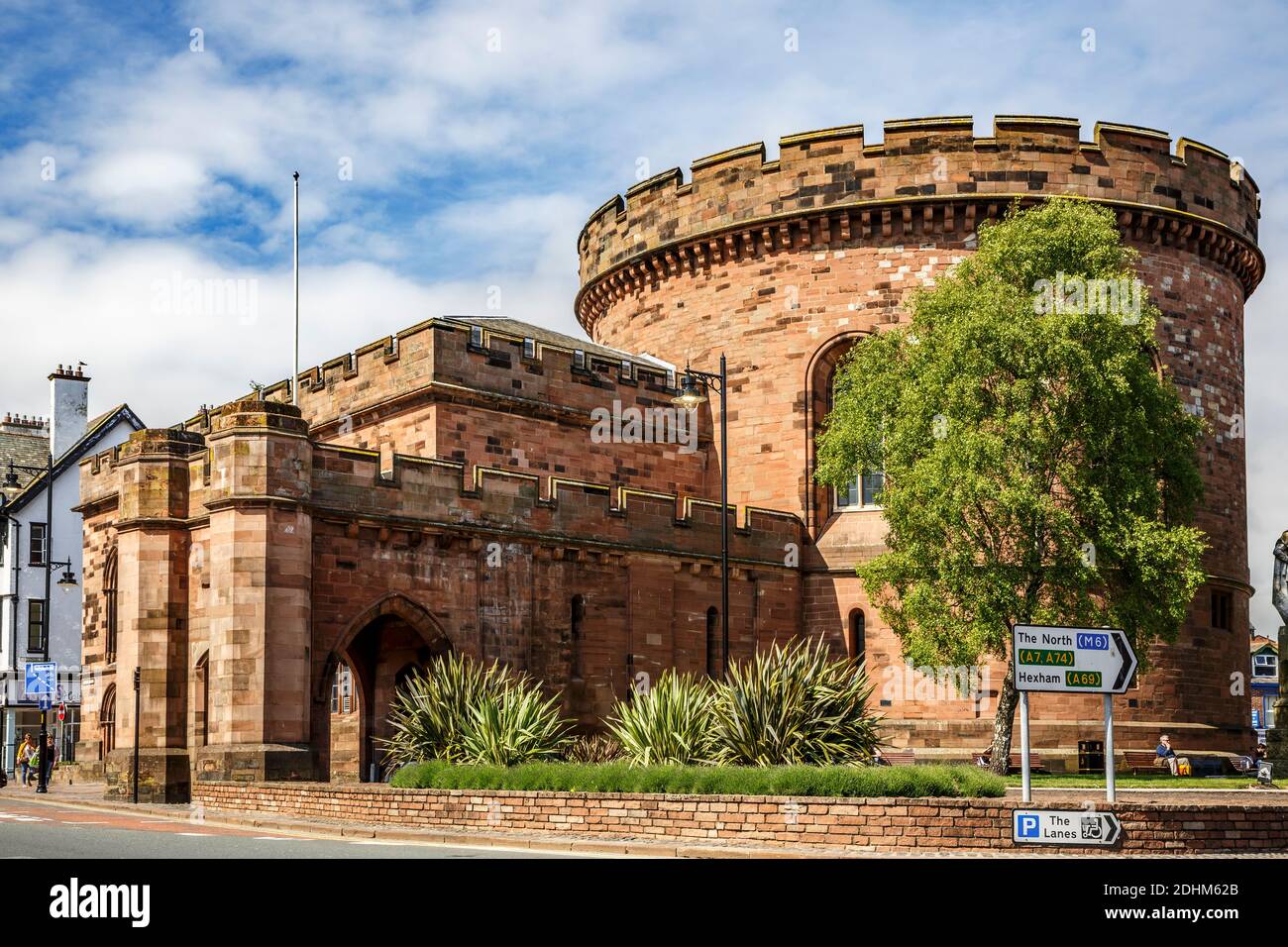 The Citadel, Carlisle, Cumbria, England, United Kingdom Stock Photo