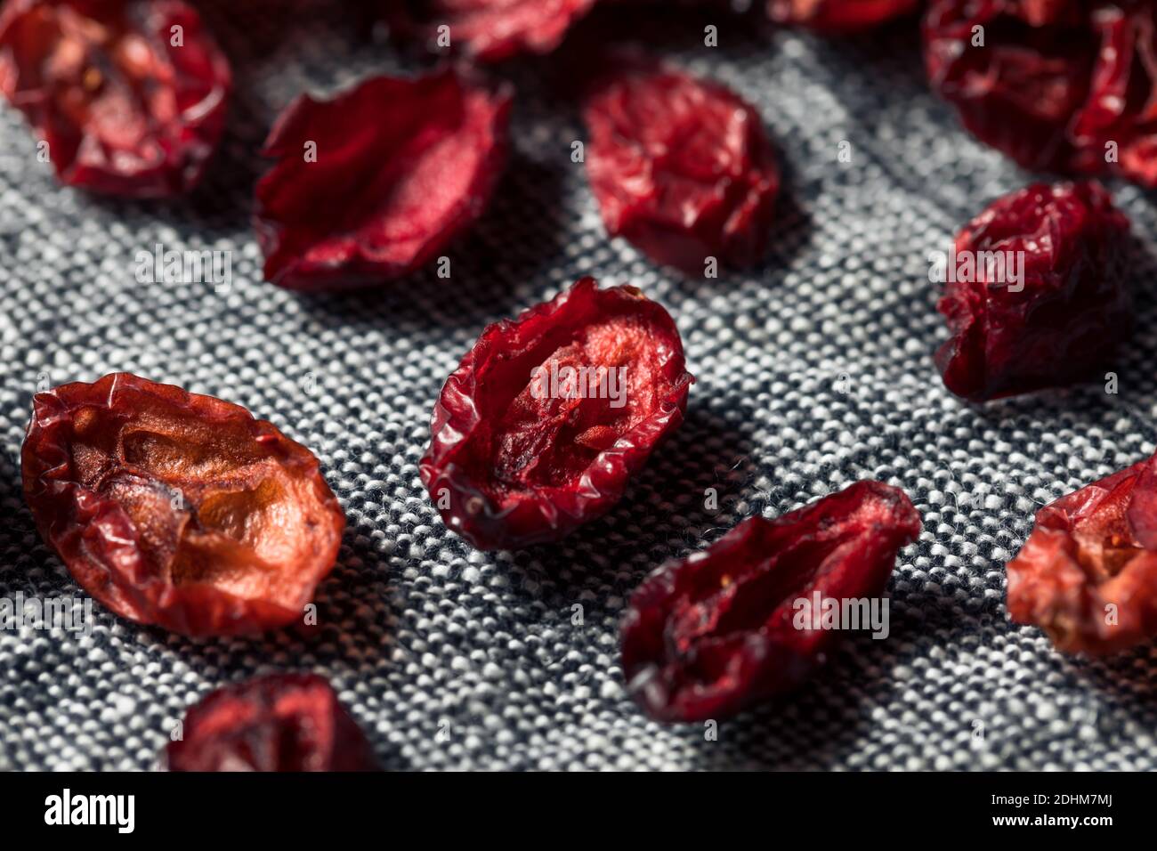 Raw Organic Dried Cranberries Ready to Eat Stock Photo Alamy