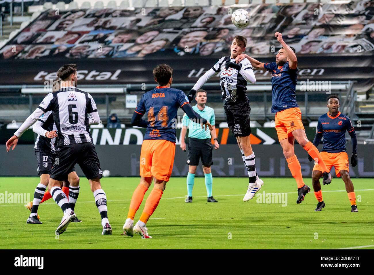 ALMELO, Netherlands. 11th Dec, 2020. football, Dutch eredivisie, season 2020/2021, Heracles player Lucas Schoofs during the match Heracles - Fortuna Sittard Credit: Pro Shots/Alamy Live News Stock Photo