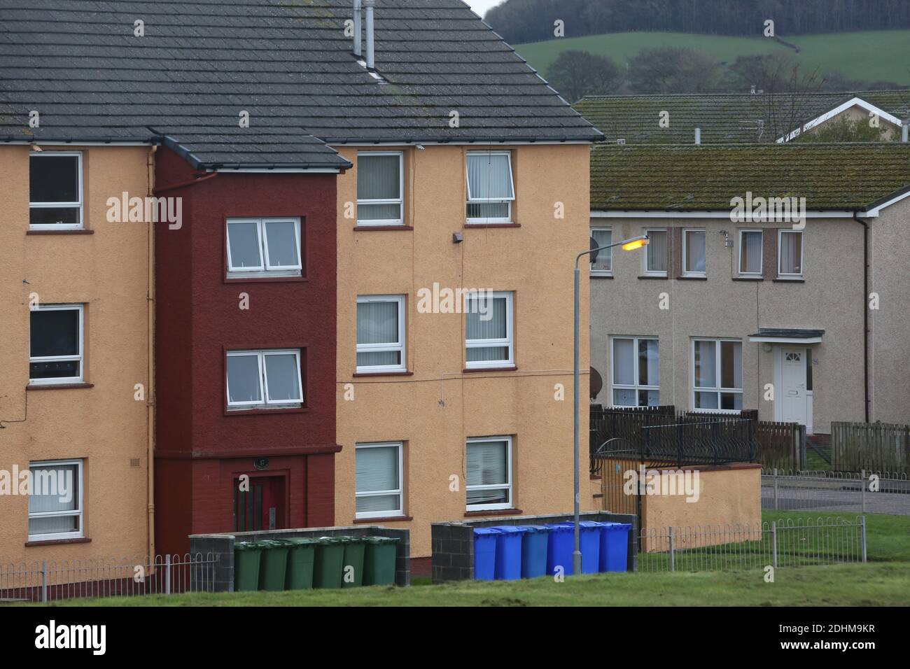 Ayr , Ayrshire, Scotland, UK . Local Authority housing Dalmilling area