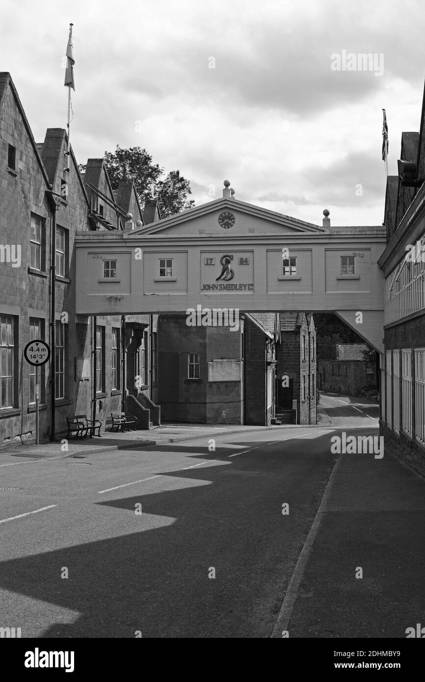 The John Smedley oldest manufacturing factory in th world at Lea Mills