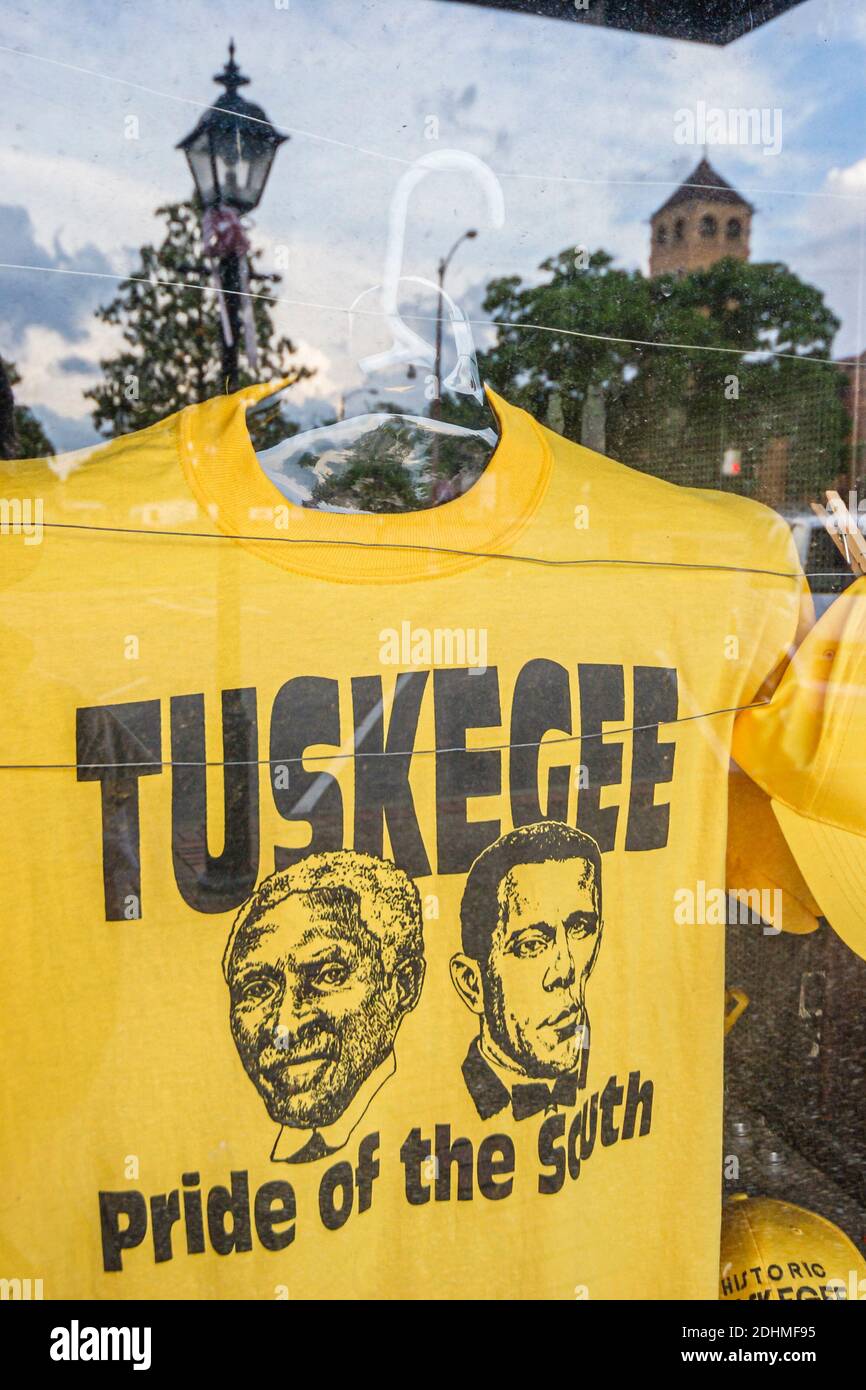 Alabama Tuskegee souvenir tee shirt,Booker T Washington George Washington Carver, Stock Photo