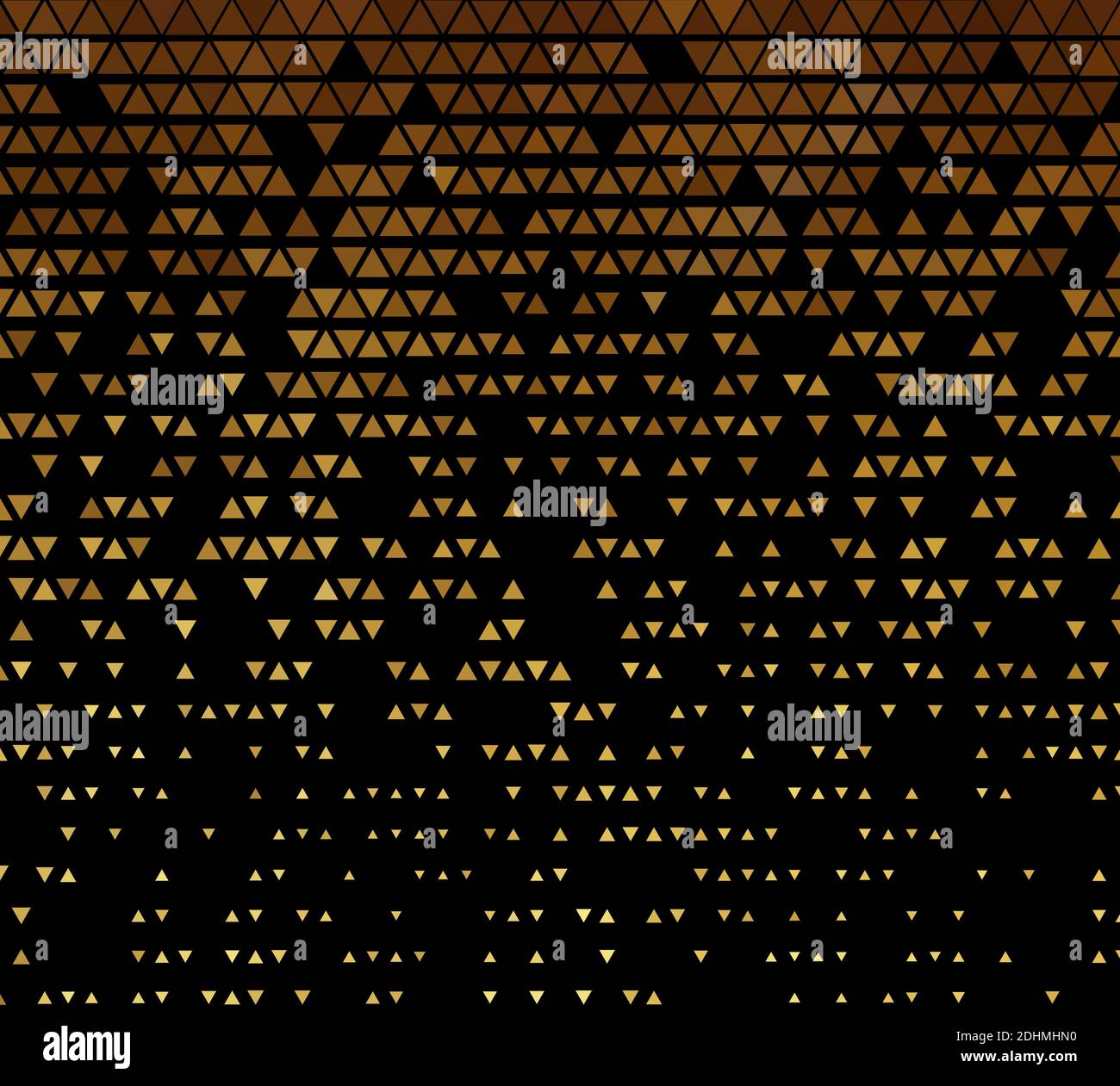 Vector Abstract golden triangle pattern background. No transparent, no ...