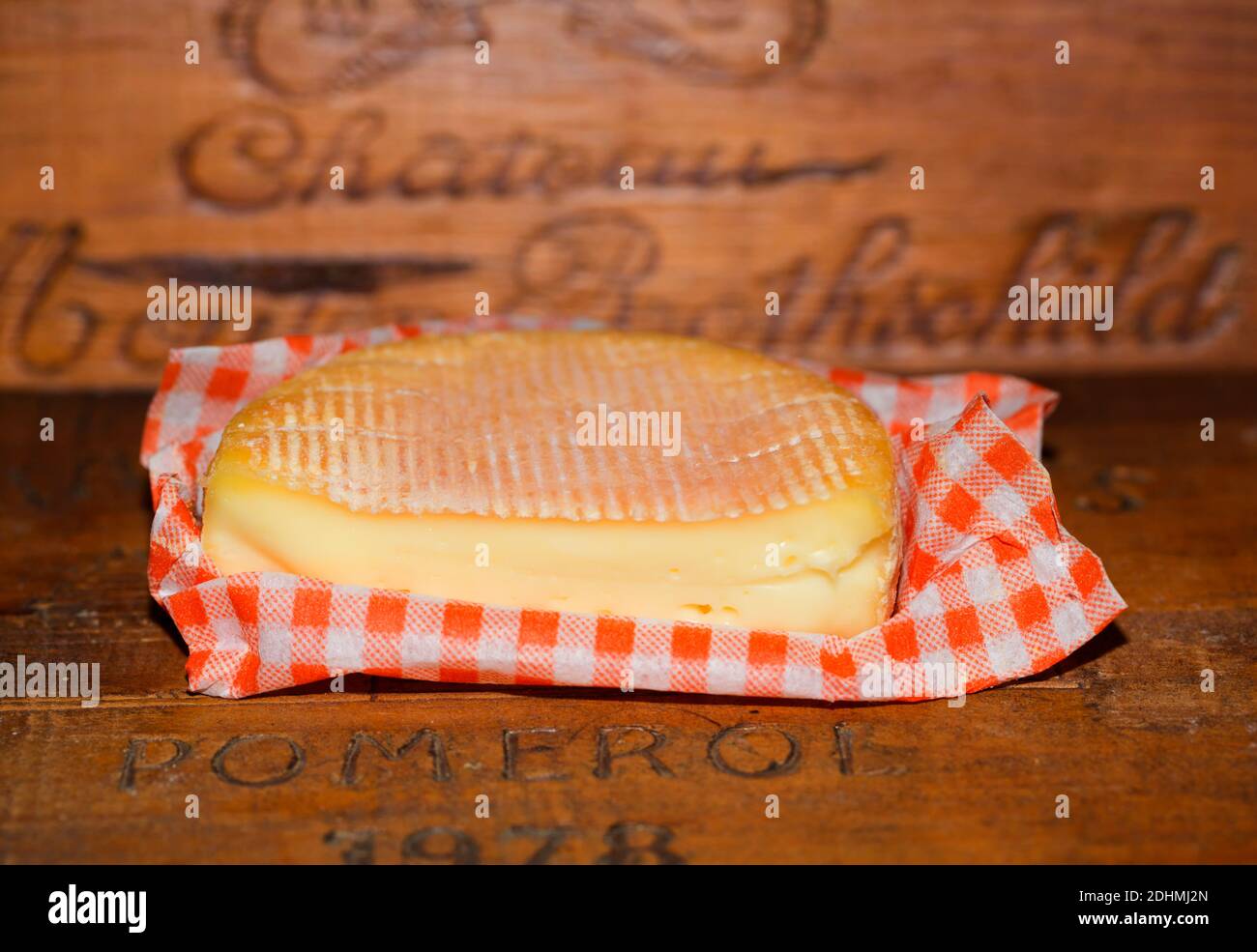 Munster cheese Stock Photo